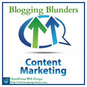 blogging blunders