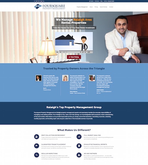 Property Management Website Design